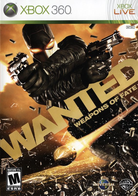 Wanted: Weapons of Fate box art for Xbox 360